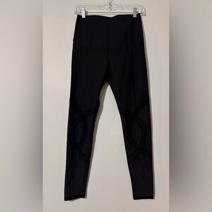 Fanka Black High-Waisted Compression Leggings